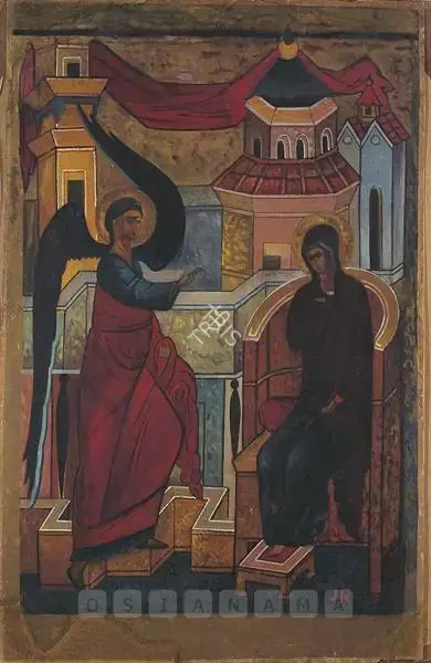 Jamini Roy (Artist), Angel & Madonna, 1919, Painting