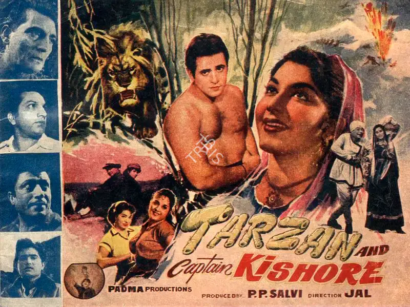 Padma P. Salvi (Producer), Tarzan And Captain Kishore, 1964, Song-Synopsis Booklet