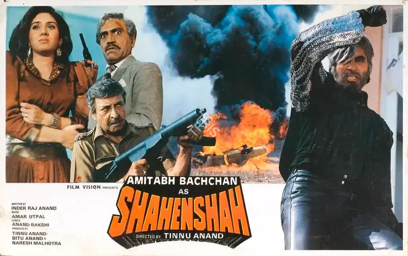 Bittu Anand (Producer), Shahenshah, 1988, Lobby Card