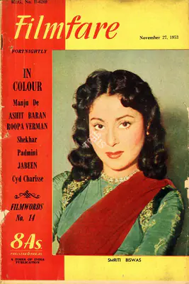J.C. Jain (Editor), Filmfare, 1953, Magazine