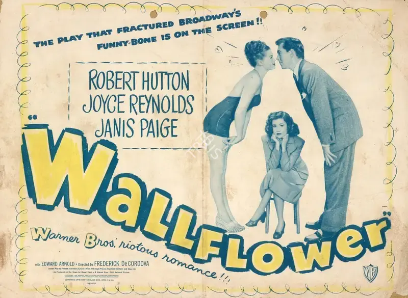Frederick De Cordova (Director), Wallflower, 1948, Handbill