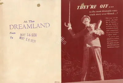 Alfred E. Green (Director), King of the Turf, 1939, Handbill