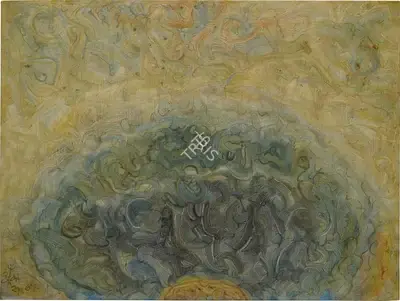 Ambadas (Artist), Untitled (Abstract), 1969, Painting