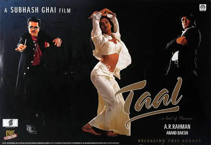 Subhash Ghai (Producer), Taal, 1999, Full Sheet Poster