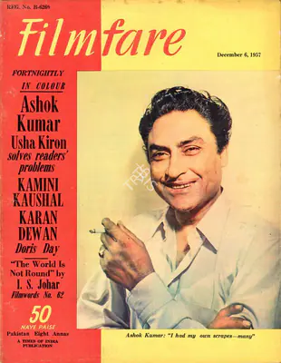 C.R. Mandy (Editor), Filmfare, 1957, Magazine
