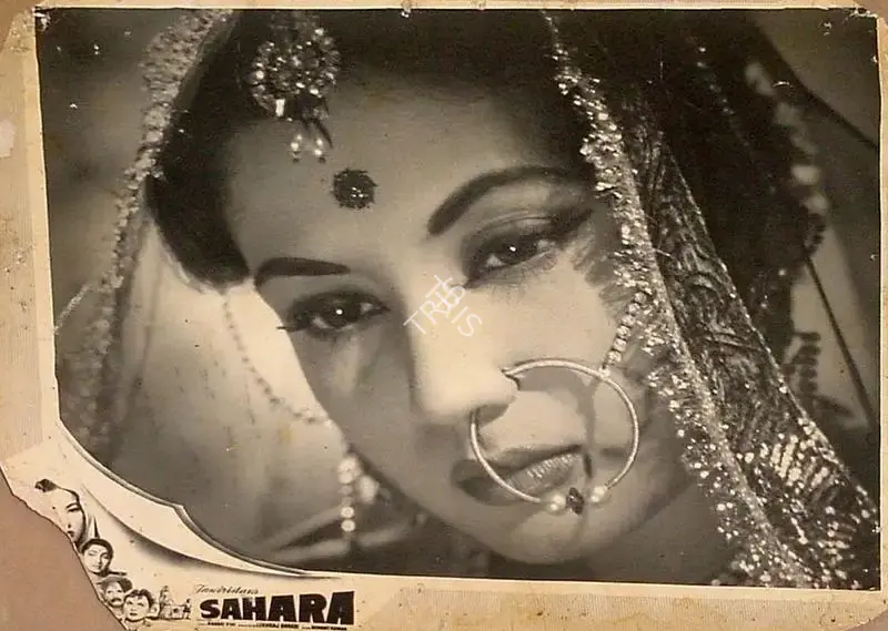 Ranjodh Thakur (Cinematographer), Sahara, 1958, Lobby Card
