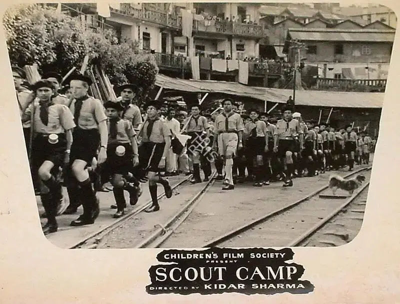 Kidar Sharma (Director), Scout Camp, 1959, Lobby Card