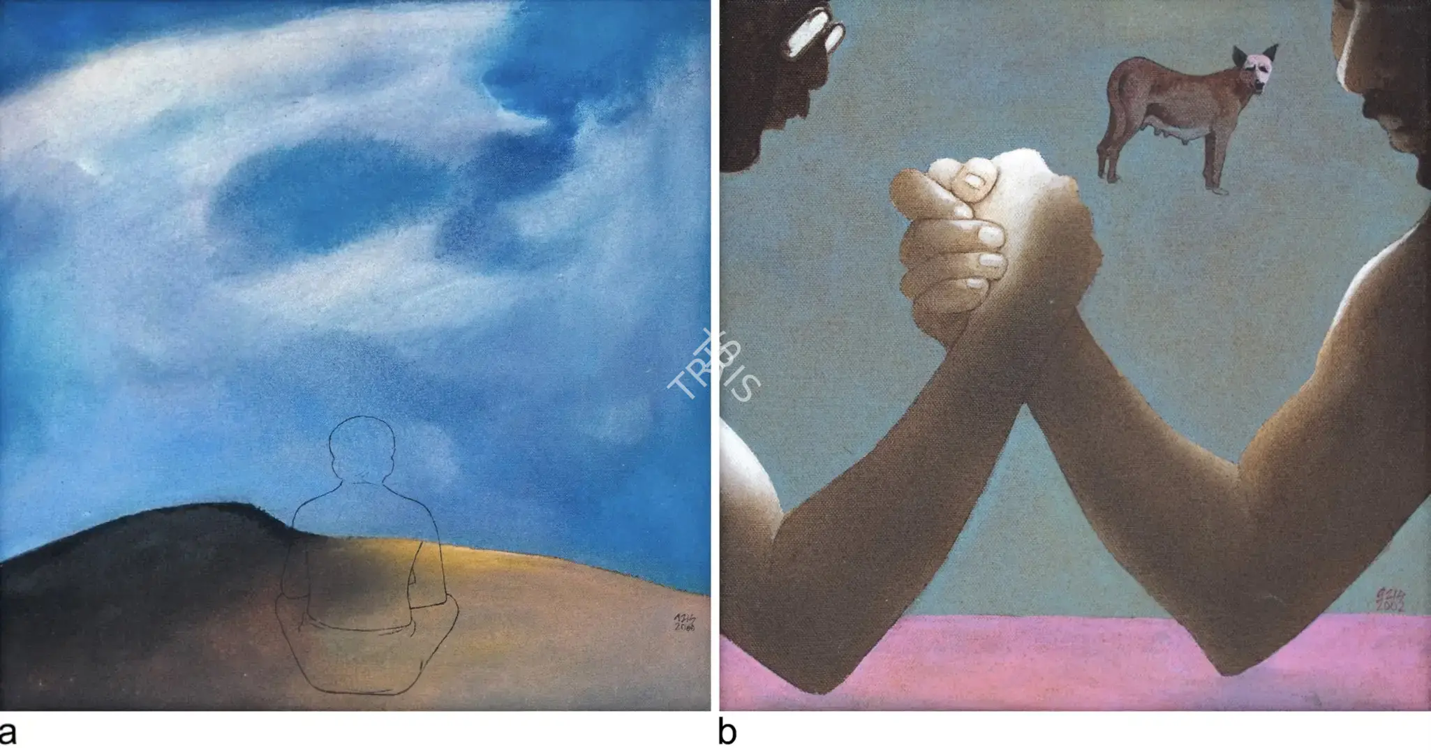 T.M. Aziz (Artist), Untitled, 2000, Painting