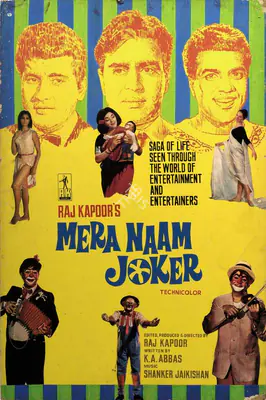 Raj Kapoor (Producer), Mera Naam Joker, 1970, Showcard