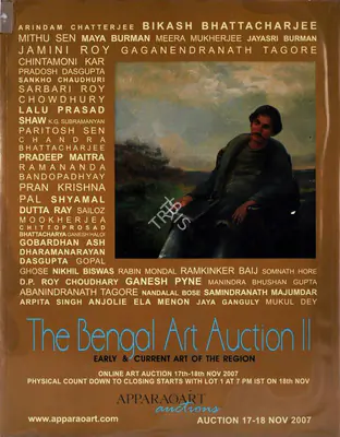 Apparao Art (Auction House), Bengal Art Auction II, 2007, Auction Catalogue