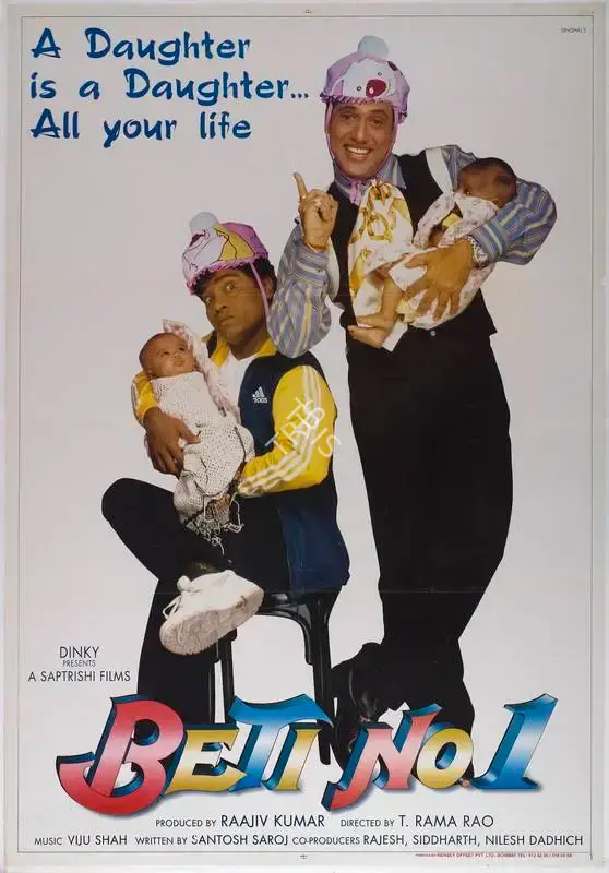 Raajiv Kumar (Producer), Beti No 1, 2000, Full Sheet Poster