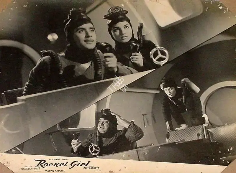Madan Kapoor (Producer), Rocket Girl, 1962, Lobby Card