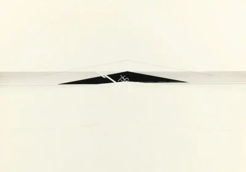 Nasreen Mohamedi (Artist), Untitled, Drawing