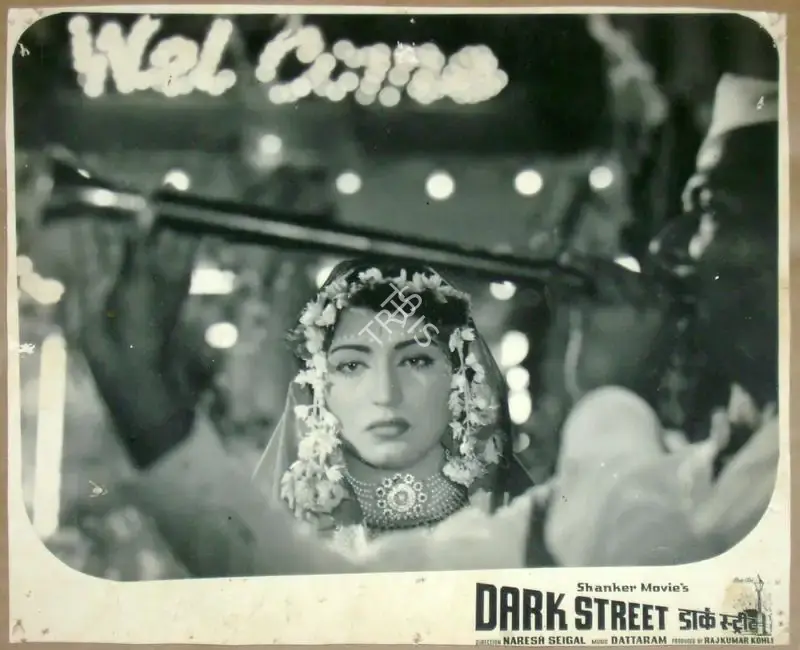 Raj Kumar Kohli (Producer), Dark Street, 1961, Lobby Card