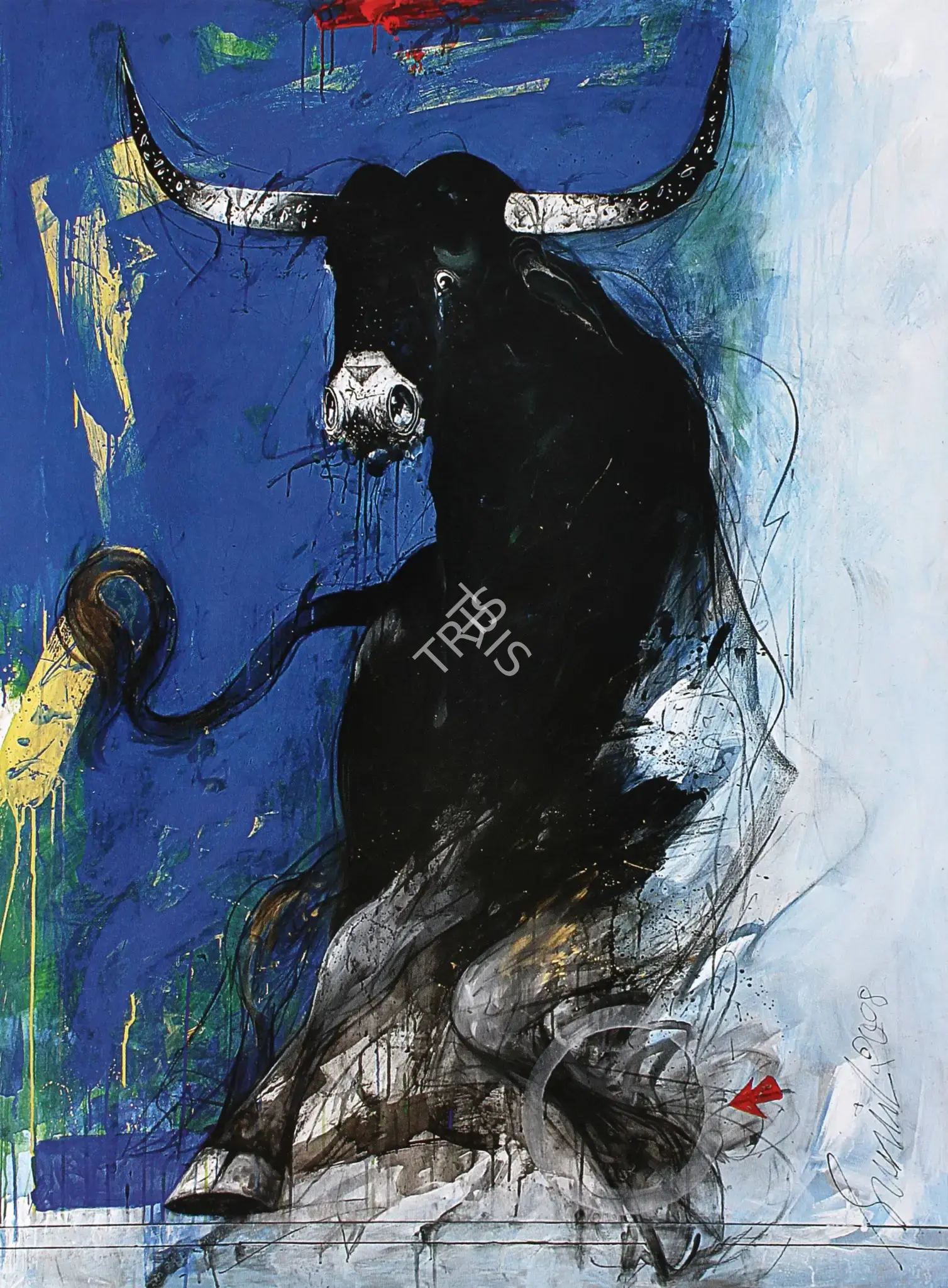 Das, Sunil (Artist). Untitled, n.d. | Painting, AB.Del/20.04.12, 2012 · Art Bull