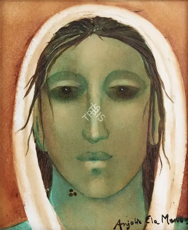 Anjolie Ela Menon (Artist), Ameena, 2023, Painting