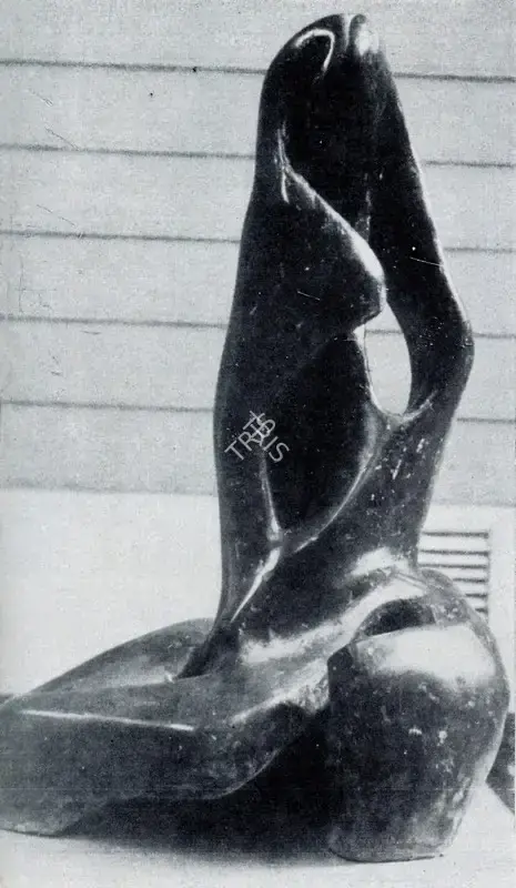 Pilloo Pochkhanawala (Artist), Wrapped, 1957, Sculpture
