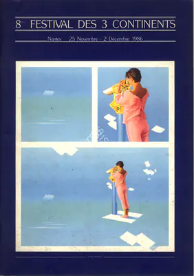 Jean Joel Barreau (President), Festival Des Three Continents, 1986, International Film Festival Catalogue