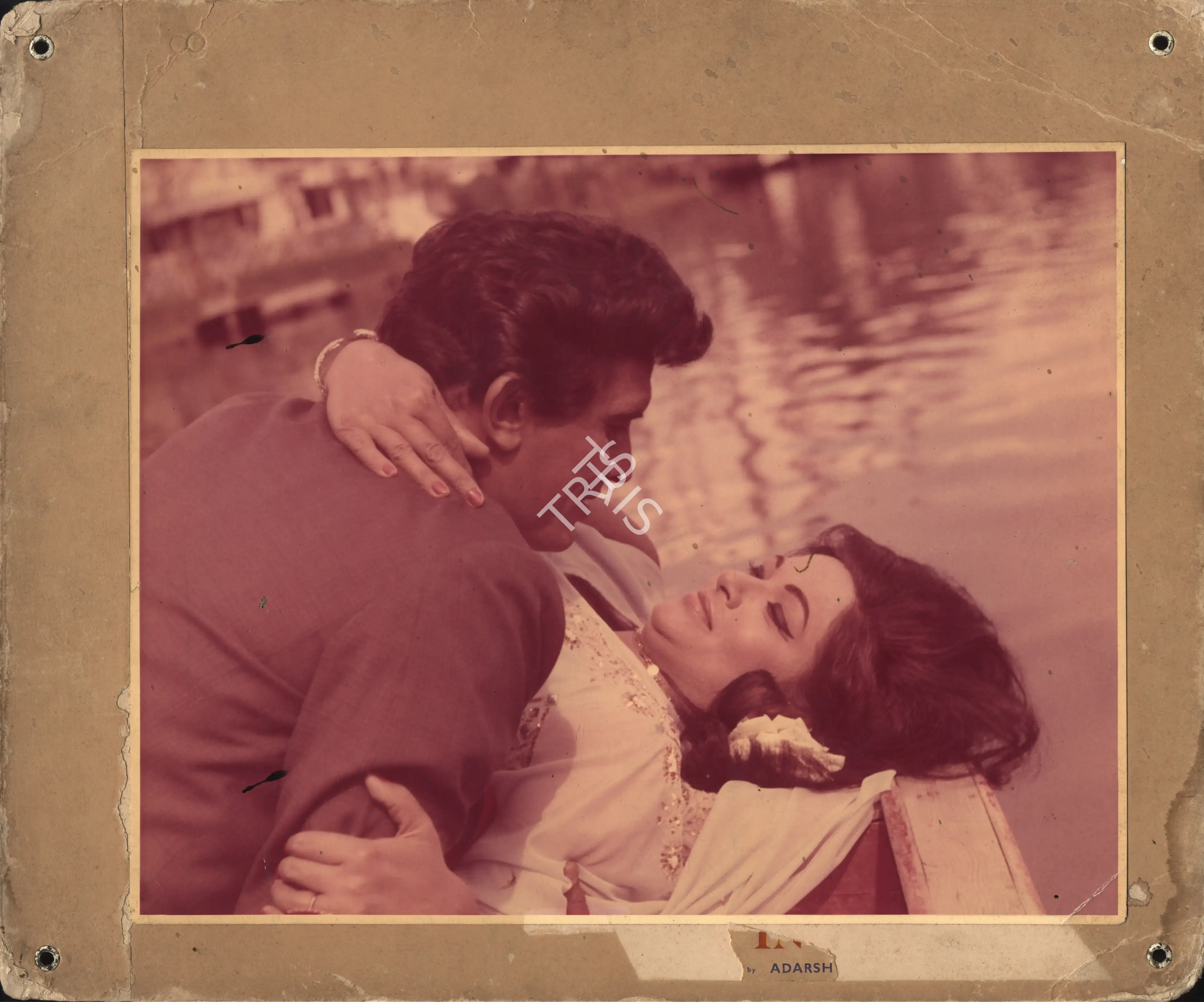 B.K. Adarsh (Producer), Spy In Rome, 1968, Photographic Still Mounted on Lobby Card