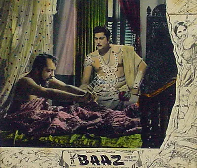 V.K. Murthy (Cinematographer), Baaz, 1953, Lobby Card