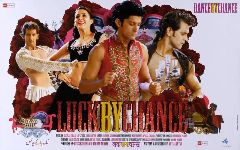Farhan Akhtar (Producer), Luck By Chance, 2009, Lobby Card