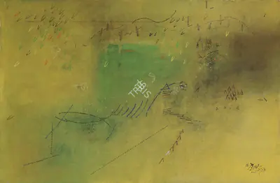 Ganesh Haloi (Artist), Untitled, 2018, Painting