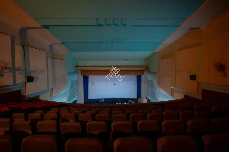 Hemant Chaturvedi (Photographer), Inside New Empire Theatre, Mumbai, India, 2024, Contemporary Photograph