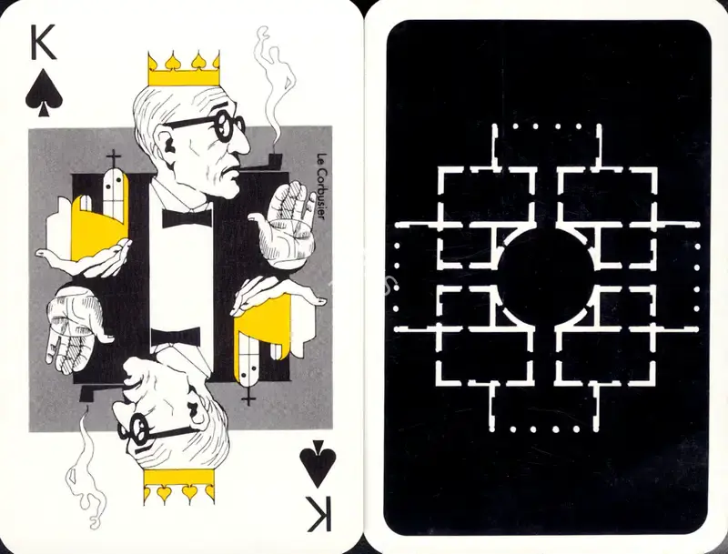 Play Architecture, 1990, Playing Cards