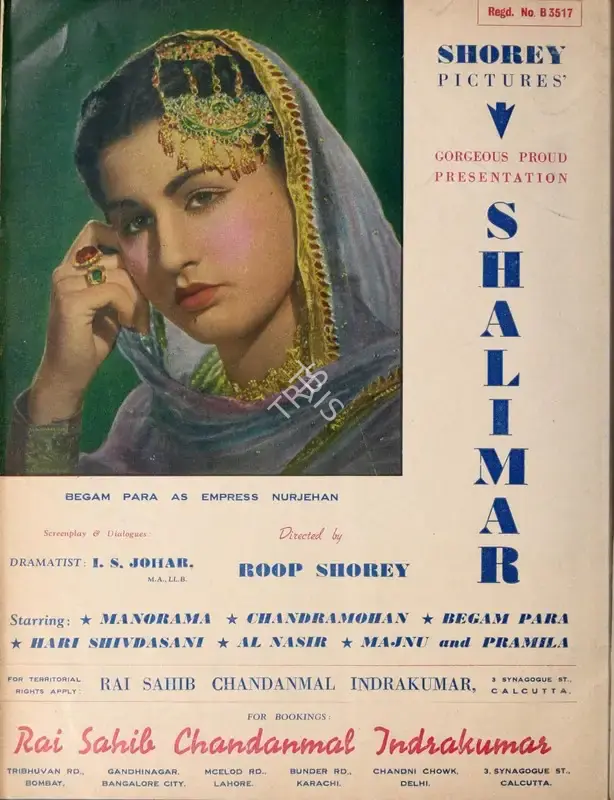 Baburao Patel (Editor), Filmindia, 1945, Magazine