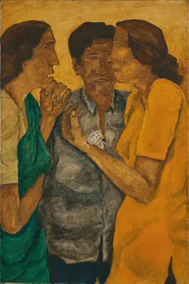 Shamshad Husain (Artist), Untitled, 1985, Painting