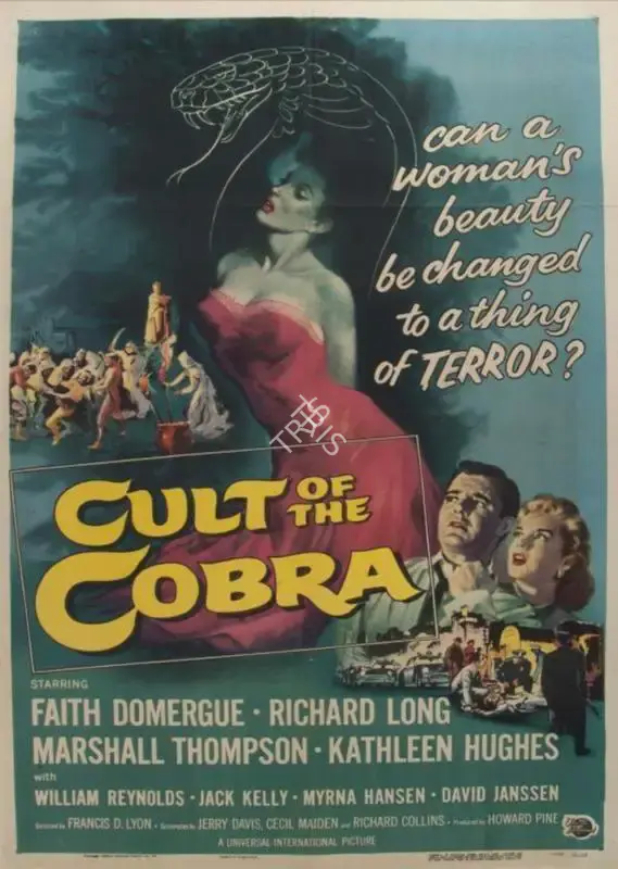 Howard Pine (Producer), Cult of the Cobra, 1955, Poster
