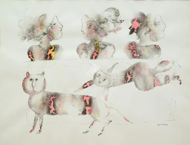 Sakti Burman (Artist), Untitled, 1979, Painting