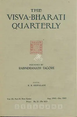 K.R. Kripalani (Editor), Visva-Bharati Quarterly, 1943, Journal