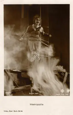 Karl Freund (Cinematographer), Metropolis, 1927, Postcard