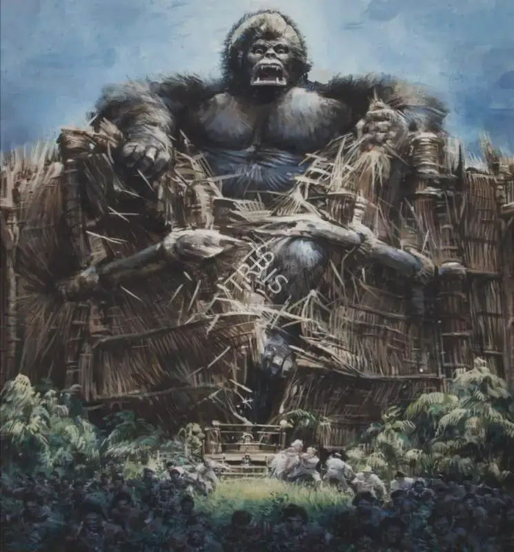 Dino de Laurentiis (Producer), King Kong, 1976, Original Artwork For Film