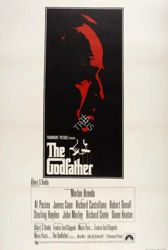 Al Ruddy (Producer), The Godfather, 1972, Poster