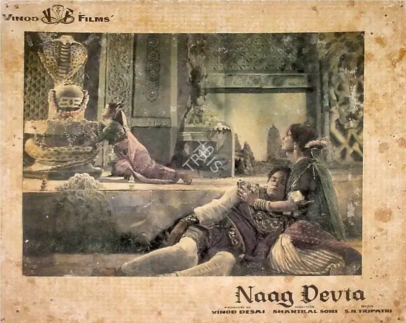 Vinod Desai (Producer), Naag Devta, 1962, Lobby Card