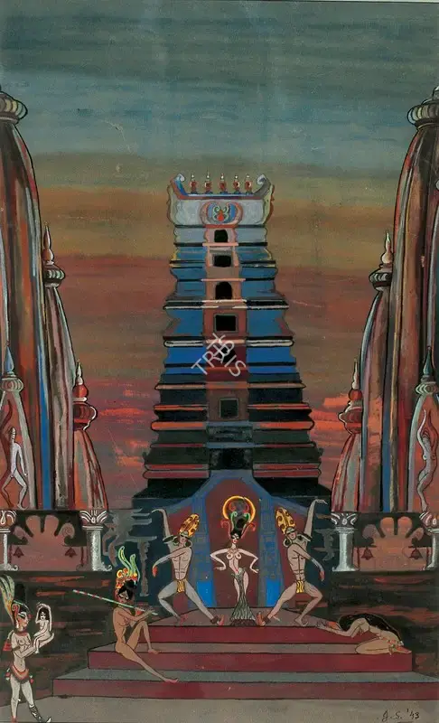 Jehangir Sabavala (Artist), Untitled, 1943, Painting