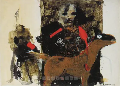 Chittrovanu Mazumdar (Artist), Untitled, Painting