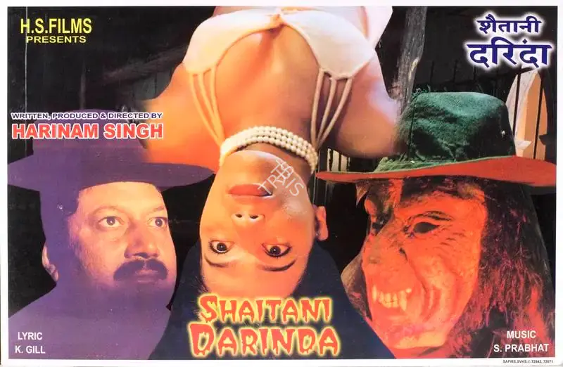 Harinam Singh (Producer), Shaitani Darinda, 1999, Lobby Card
