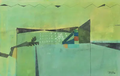 Ganesh Haloi (Artist), Untitled, 2014, Painting