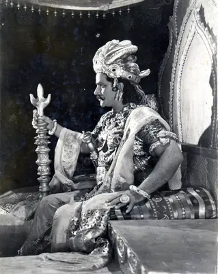 Shanker Bhatt (Producer), Vikramaditya, 1945, Photographic Still