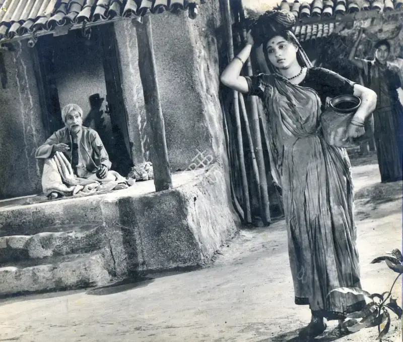 Kamal Bose (Cinematographer), Do Bigha Zamin, 1953, Photographic Still