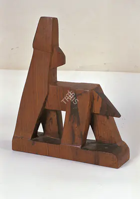 Dhanraj Bhagat (Artist), Horses Series, 1954, Sculpture