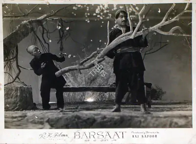 Jal Mistry (Cinematographer), Barsaat, 1949, Lobby Card