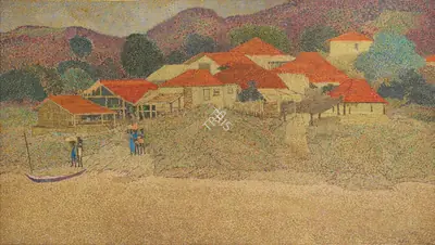 Bendre, N.S. (Artist). Untitled, 1966 | Painting, AG.Mum/28.04.24, 2024 · Asta Guru