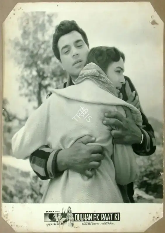Rajendra Malone (Cinematographer), Dulhan Ek Raat Ki, 1966, Lobby Card