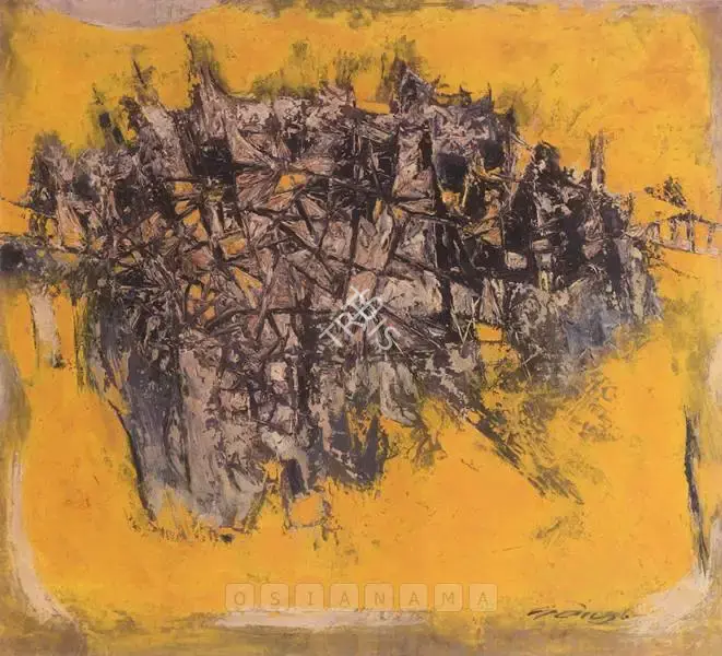 Santosh, G.R. (Artist). Untitled, n.d. | Painting, So.NeY/01.04.05
