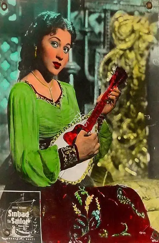 Nanabhai Bhatt (Director), Sinbad Jahaaji, 1952, Lobby Card