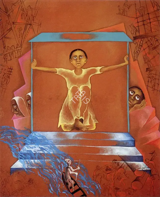 Arpana Caur (Artist), Untitled, 1991, Painting